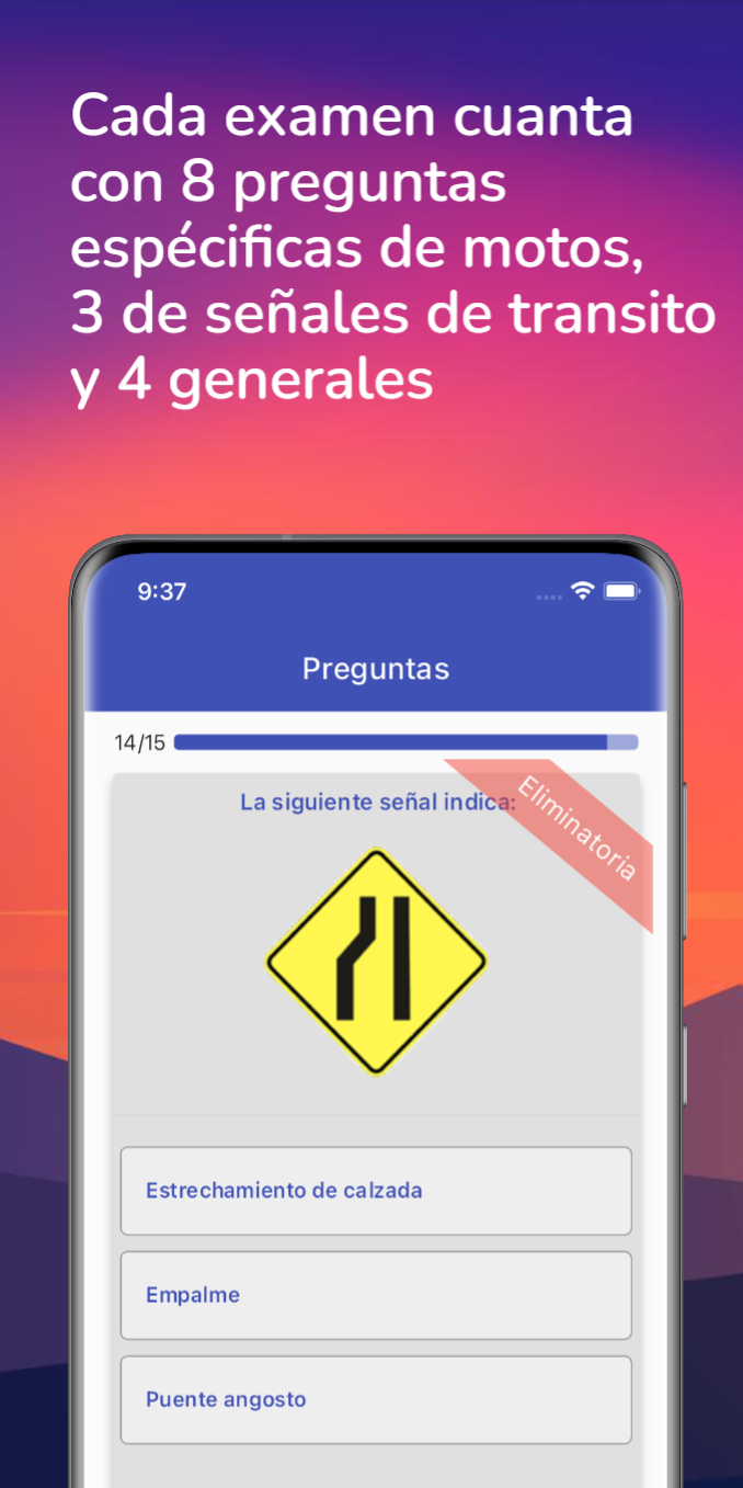 Guía de señales de tránsito por categoría
